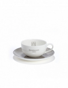 Tea cup with plate 15cl