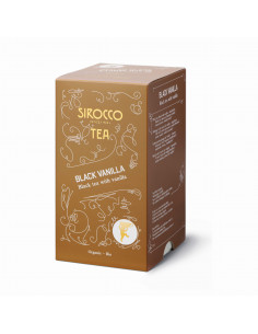 Black Vanilla - Cardboard box 20 tea bags