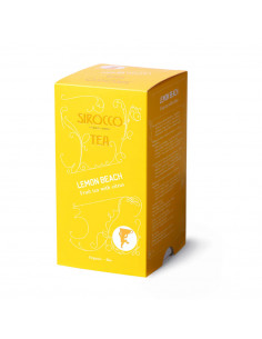 Lemon Beach - Cardboard box 20 tea bags