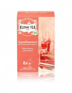 Organic AquaSummer - Box 6 large tea bags for iced tea