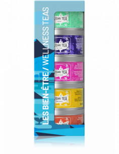 Organic Wellness Teas - Assortment 5 metal tins