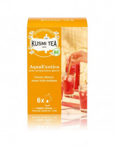 Organic AquaExotica - Box 6 large tea bags for iced tea