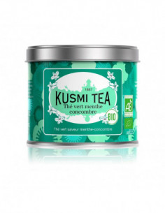 Organic Cucumber-mint green tea - Metal tin 100g