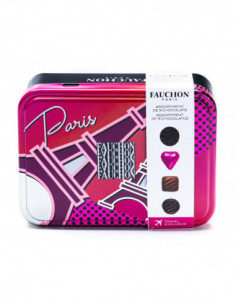 Assortment 9 chocolates paris box 95g