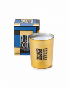 Scented candle "paris au coin du feu" gold